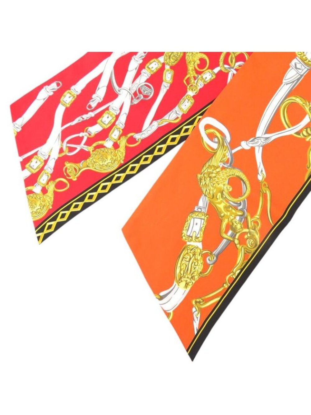 Hermes Brides De Gala Maxi Twilly Scarf Silk - Picture 4 of 9
